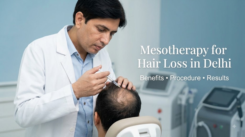 Mesotherapy for Hair Loss in Delhi treatment for scalp and hair thinning