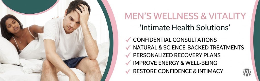 Men’s wellness and intimate health consultation at Dr. Izharul Hasan’s PRP Treatment Center in Karol Bagh, Delhi